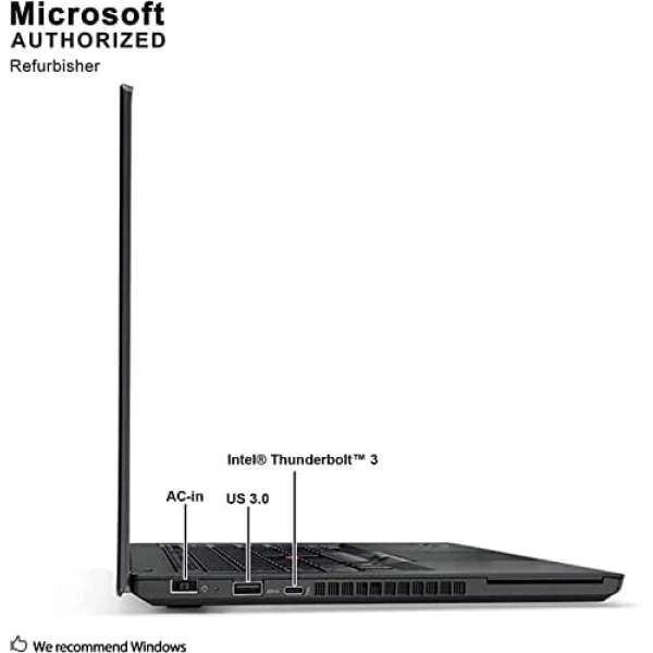 Lenovo Thinkpad T470 14 IPS Full HD FHD, Business Laptop - Image 7