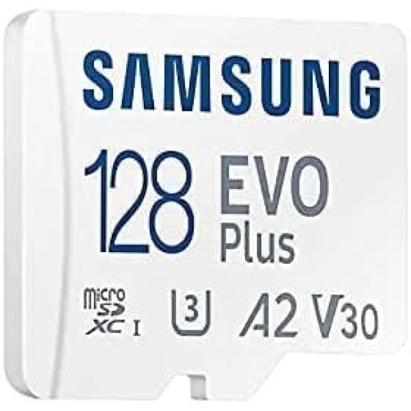 Samsung Evo Plus 128GB microSD SDXC U3 Class 10 A2 Memory Card 130MB/S Adapter - Image 3