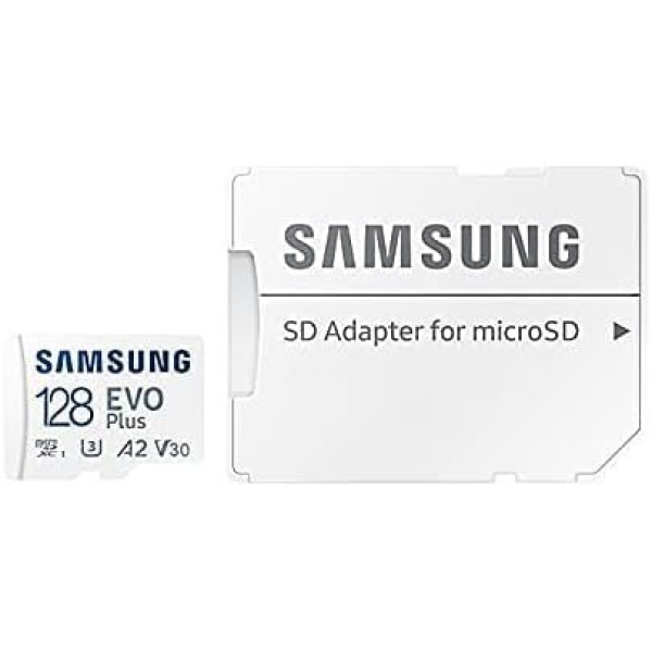 Samsung Evo Plus 128GB microSD SDXC U3 Class 10 A2 Memory Card 130MB/S Adapter - Image 6