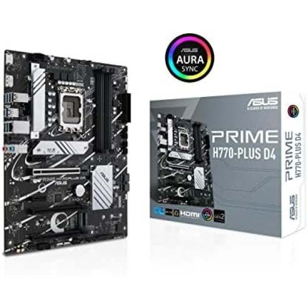 ASUS Prime H770-PLUS D4 Intel® H770(13th and 12th Gen) LGA 1700 ATX Motherboard - Image 2