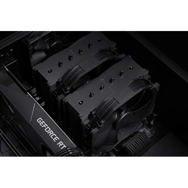 Noctua NH-D15 chromax.Black, Dual-Tower CPU Cooler (140mm, Black) - Image 7