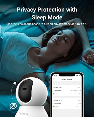 blurams Security Camera, 2K Indoor Camera 360° Pet Camera for Home Security - Image 5