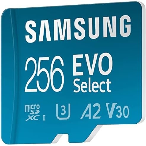 SAMSUNG EVO Select Micro SD-Memory-Card + Adapter, 256GB microSDXC 130MB/s - Image 4