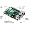 Raspberry Pi 4 Computer Model B 8GB Single Board Computer Suitable for Building - Image 2