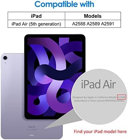 JETech Screen Protector for iPad Air 5 (10.9-Inch, 2022 Model, 5th Generation) - Image 2
