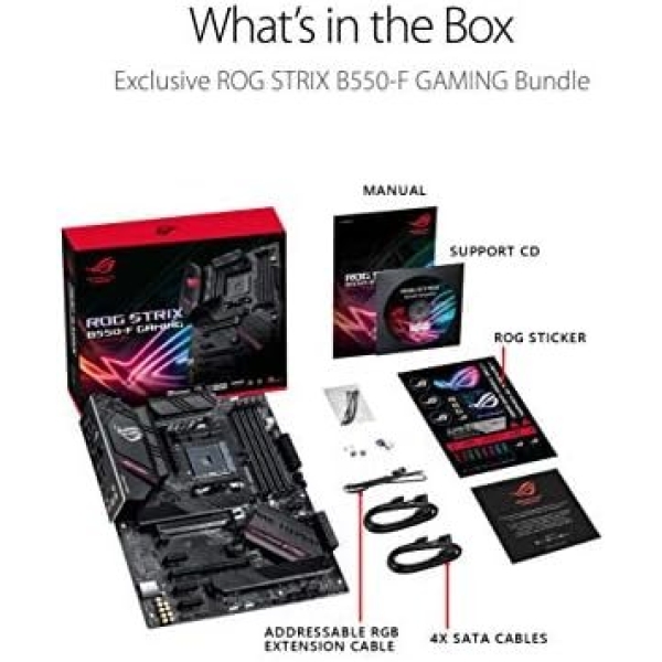 Asus ROG Strix B550-F Gaming WiFi II AMD AM4 (3rd Gen Ryzen) ATX Motherboard - Image 6
