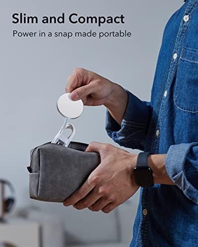 ESR HaloLock Mini Wireless Charger, MagSafe-Compatible Charger Compatible - Image 8