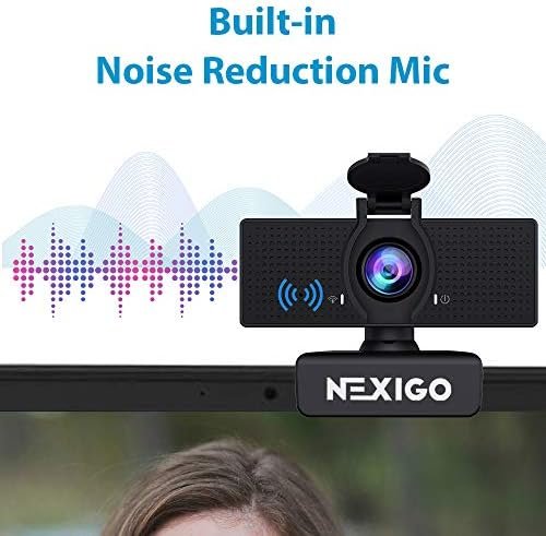 NexiGo N60 1080P Webcam with Microphone, Adjustable FOV, Zoom, Software Control - Image 4