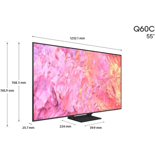 SAMSUNG 55-Inch Class QLED 4K Q60C Series Quantum HDR, Object Tracking Sound - Image 6