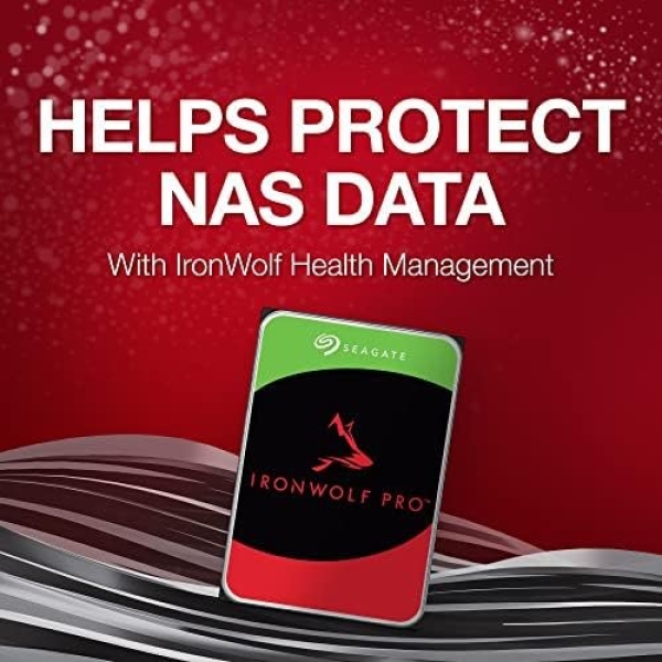 Seagate IronWolf Pro, 12 TB, Enterprise NAS Internal HDD –CMR 3.5 Inch, SATA 6 - Image 3