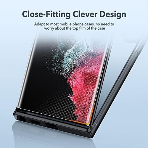 LK 2 + 2 screen protectors compatible with Samsung Galaxy S22 Ultra 5G - Image 3