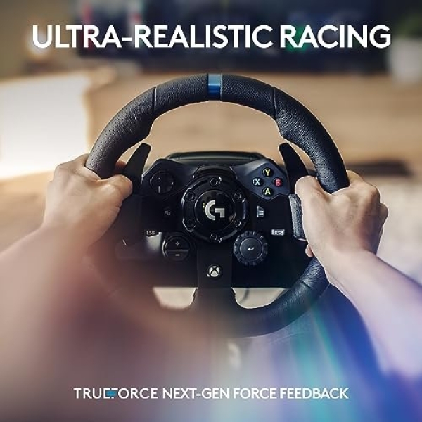 Logitech G923 Racing Wheel and Pedals for Xbox Series X|S, Xbox One and PC - Image 2