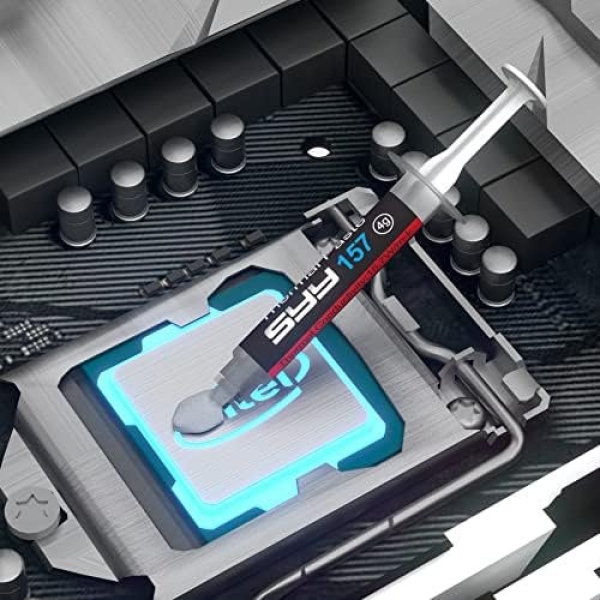 SYY Thermal Paste with Toolkit, 4g CPU Paste Thermal Compound Paste Heatsink - Image 2