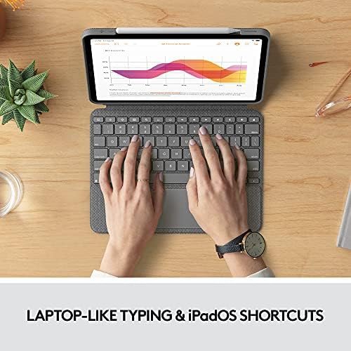 Logitech Combo Touch iPad Air (4th, 5th gen - 2020, 2022) Keyboard Case - Image 10