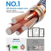 MRGLAS USB C Charger Cable 3.2A, [4-Pack,10+6.6+3.3+1.6FT] Type C Charger Fast - Image 6